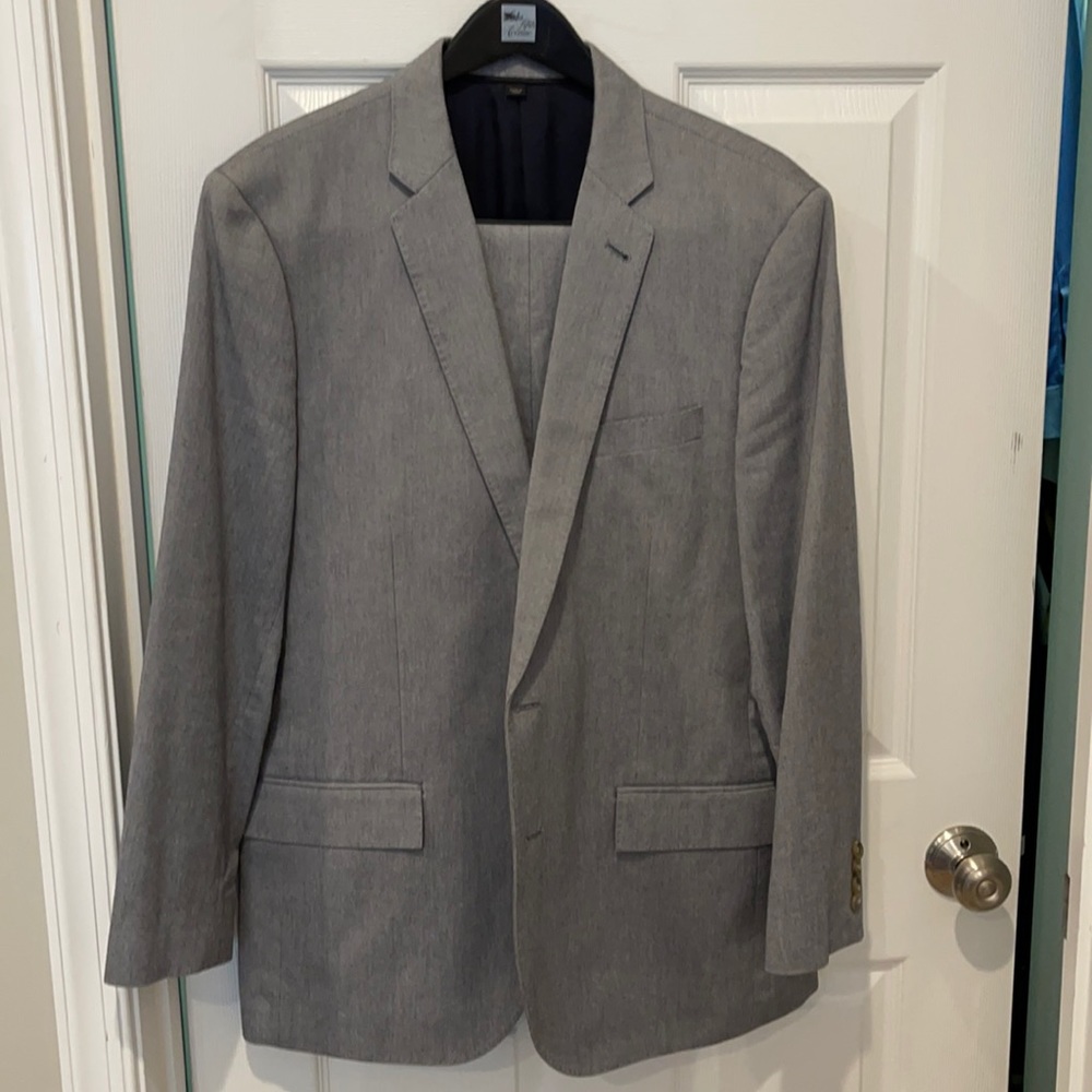 JCrew Ludlow Twill Cotton Suit 42R